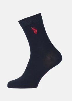US Polo 3 Pack Socks Aubrey