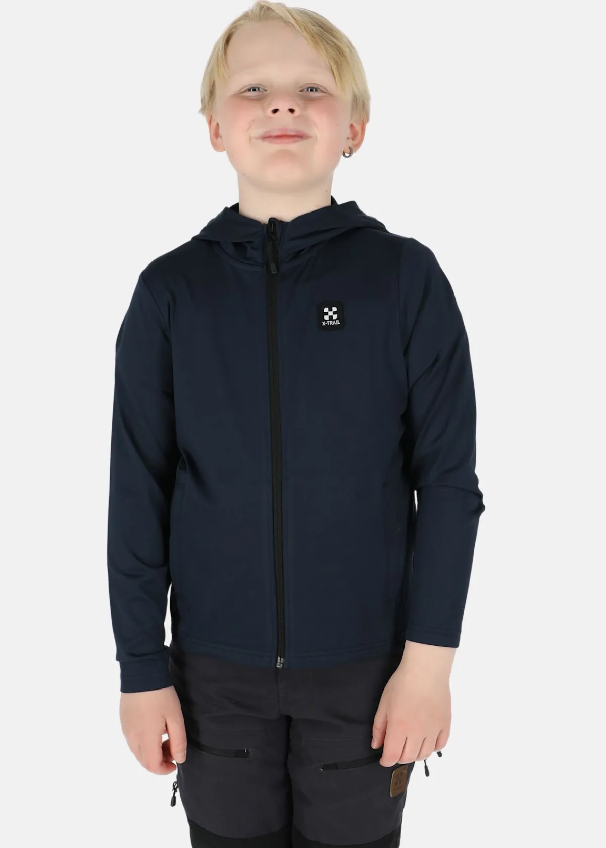 Barn X-trail Active Fullzip Hood JR