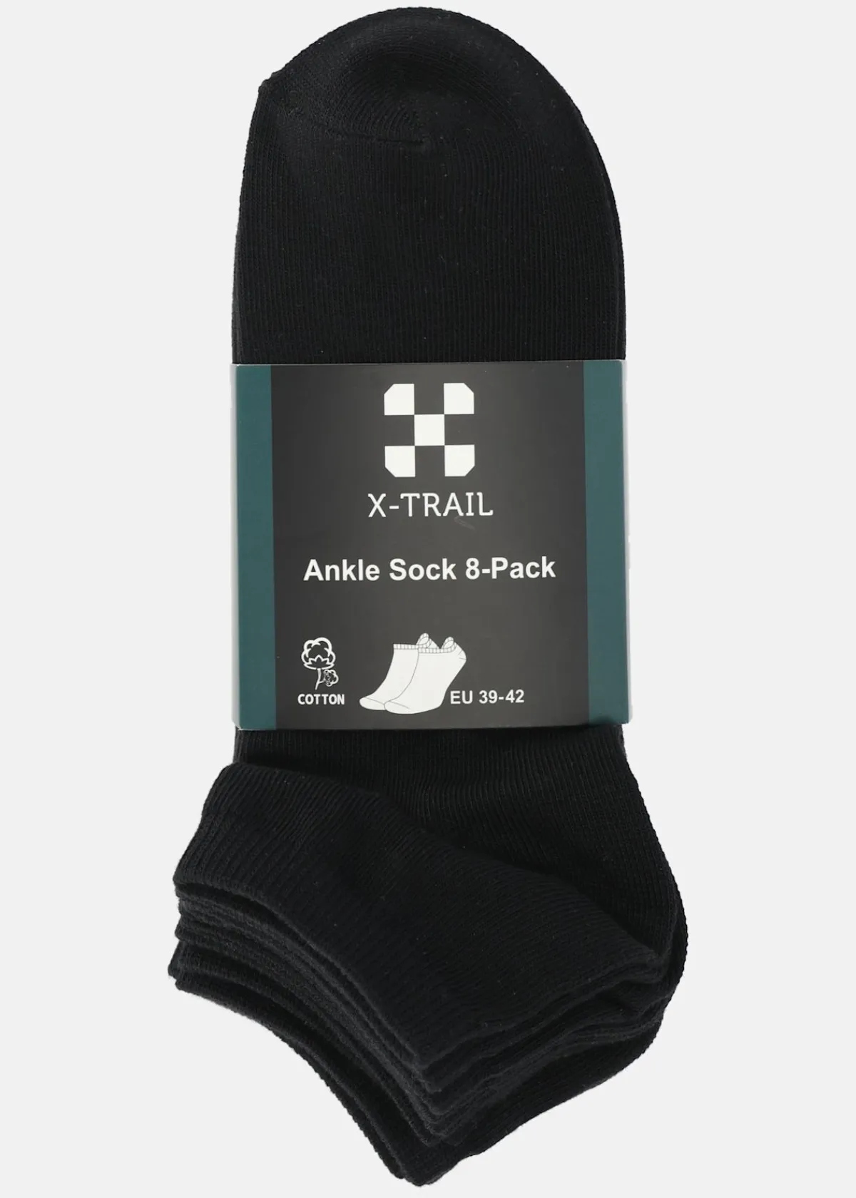 X-trail Ankle Sock 8-Pack