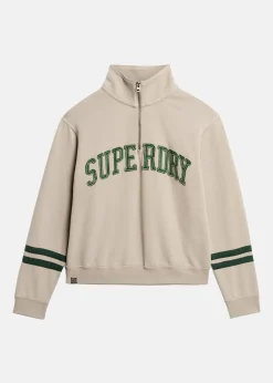 Superdry Athletic Applique Half Zip