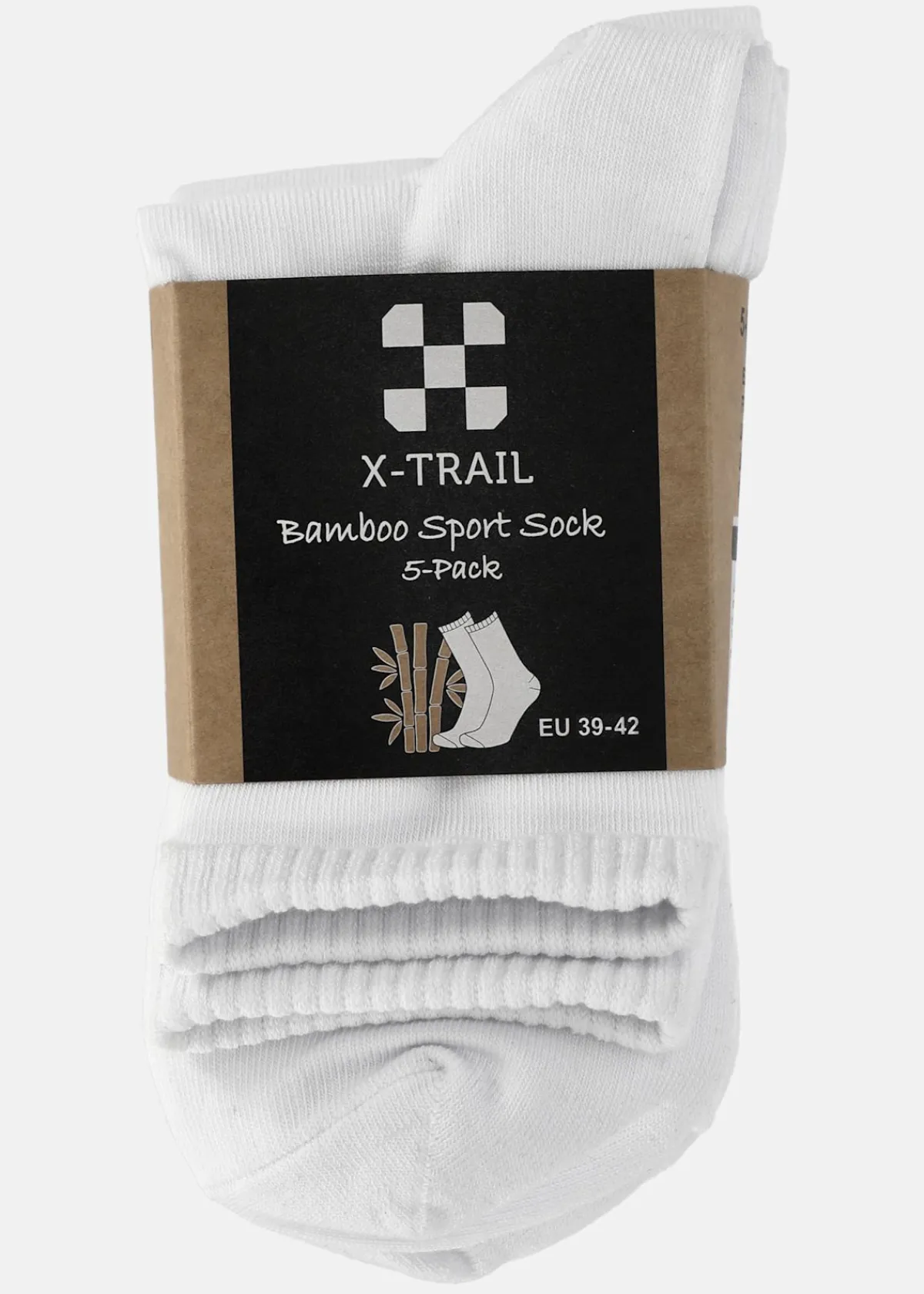 X-trail Bamboo Sport Sock 5-Pack