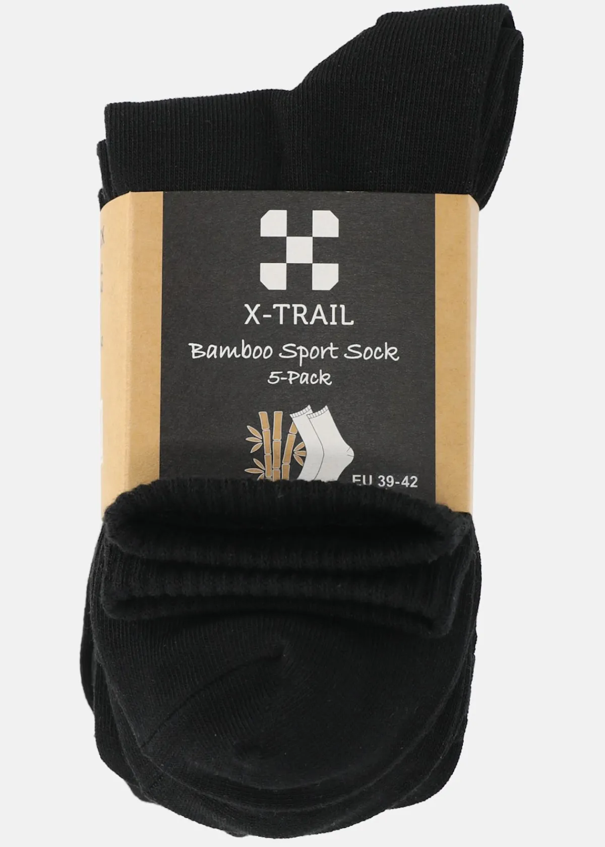 X-trail Bamboo Sport Sock 5-Pack