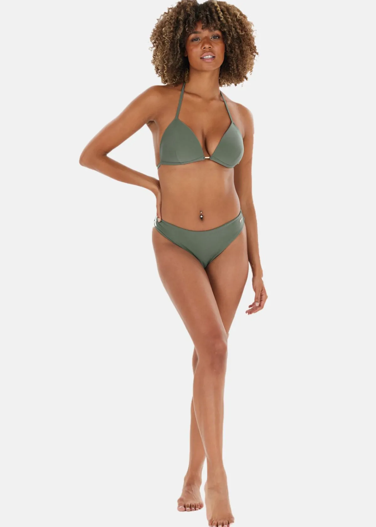 Athlecia Bay W Bikini High Leg Bottom