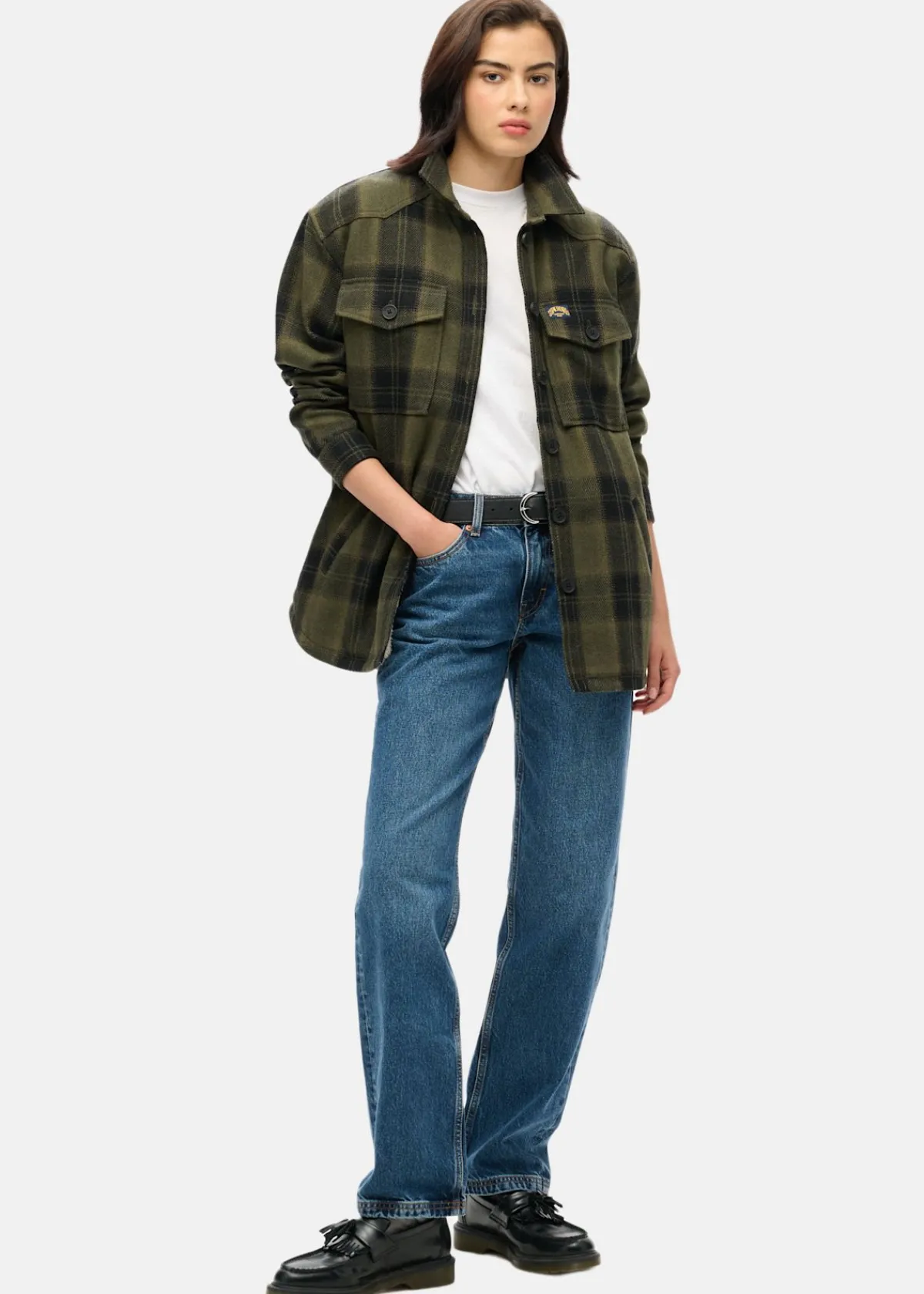 Superdry Borg Check Overshirt