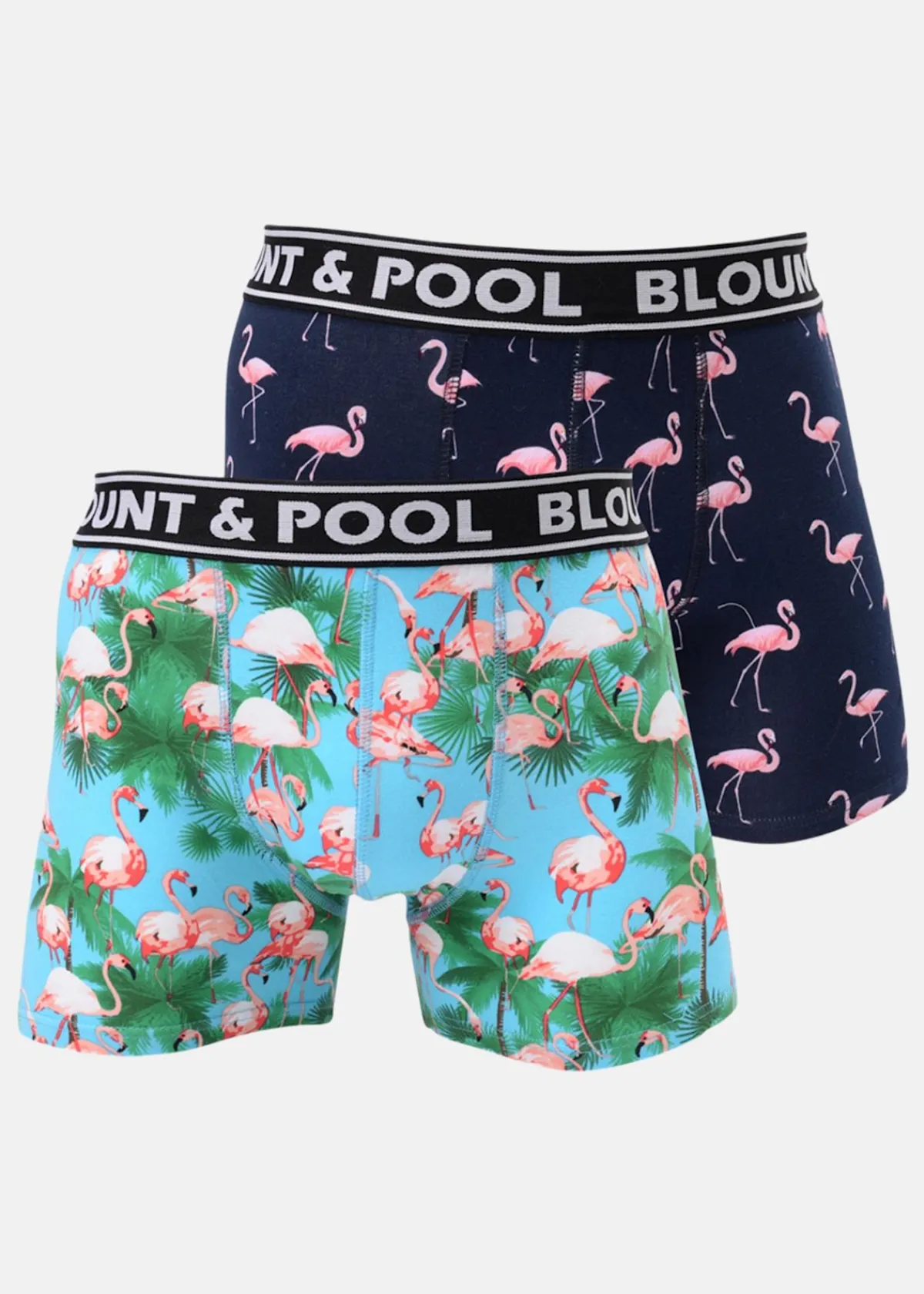 Blount & Pool Boxer Shorts Flamingos 2-pack
