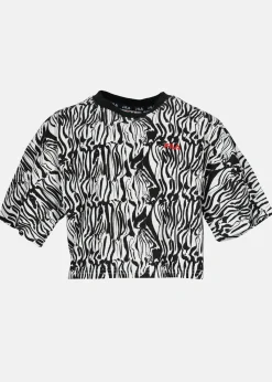 Barn Fila BRUGY AOP wide cropped tee