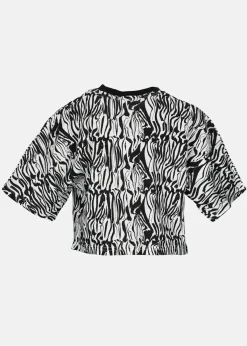 Barn Fila BRUGY AOP wide cropped tee