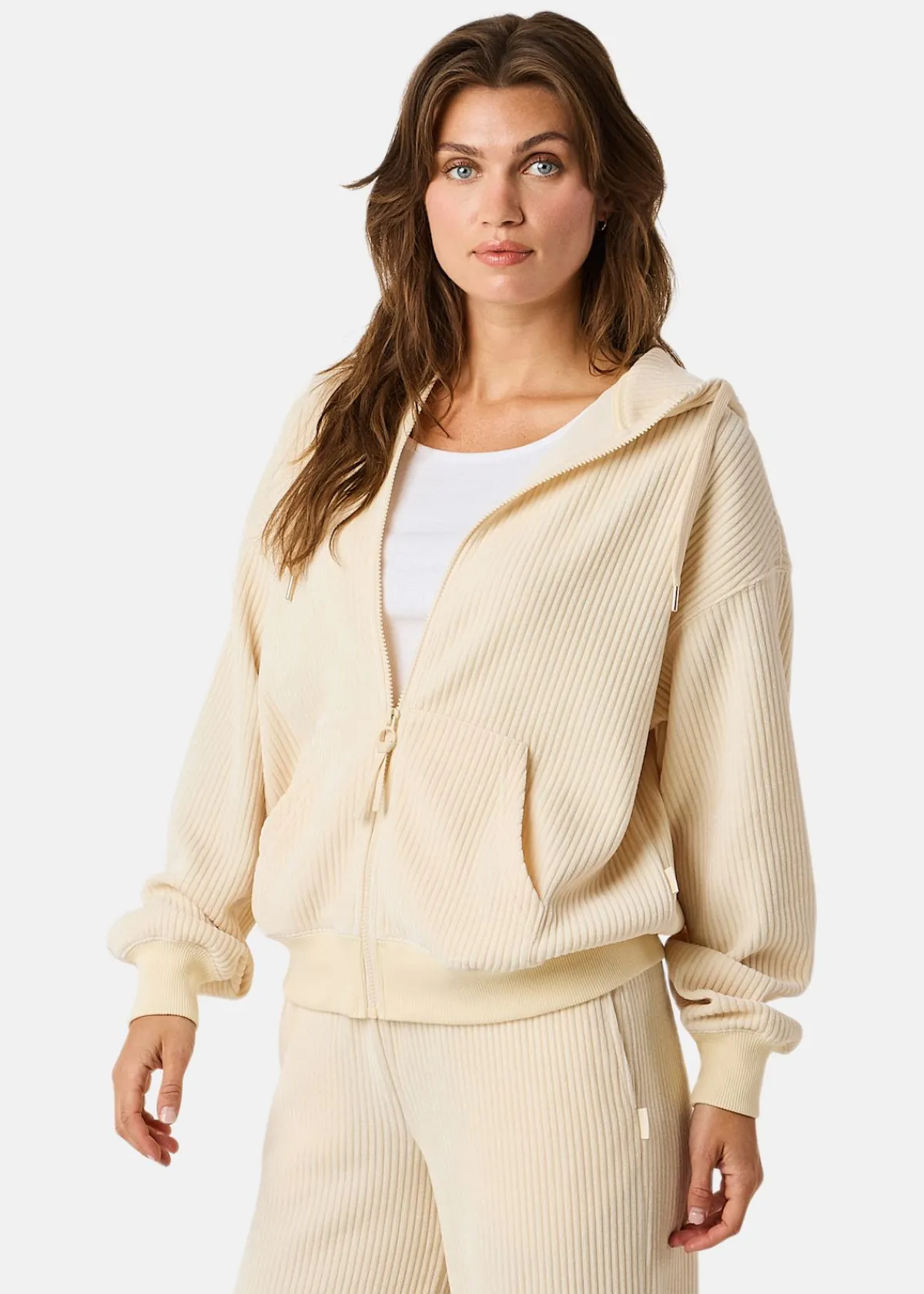 Swedemount Chenille Lounge Full Zip Hoodie W