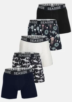 Seaside Classic Boxer Shorts 5- pack