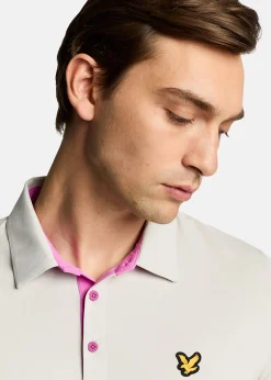 Lyle&scott Contrast Placket Polo Shirt