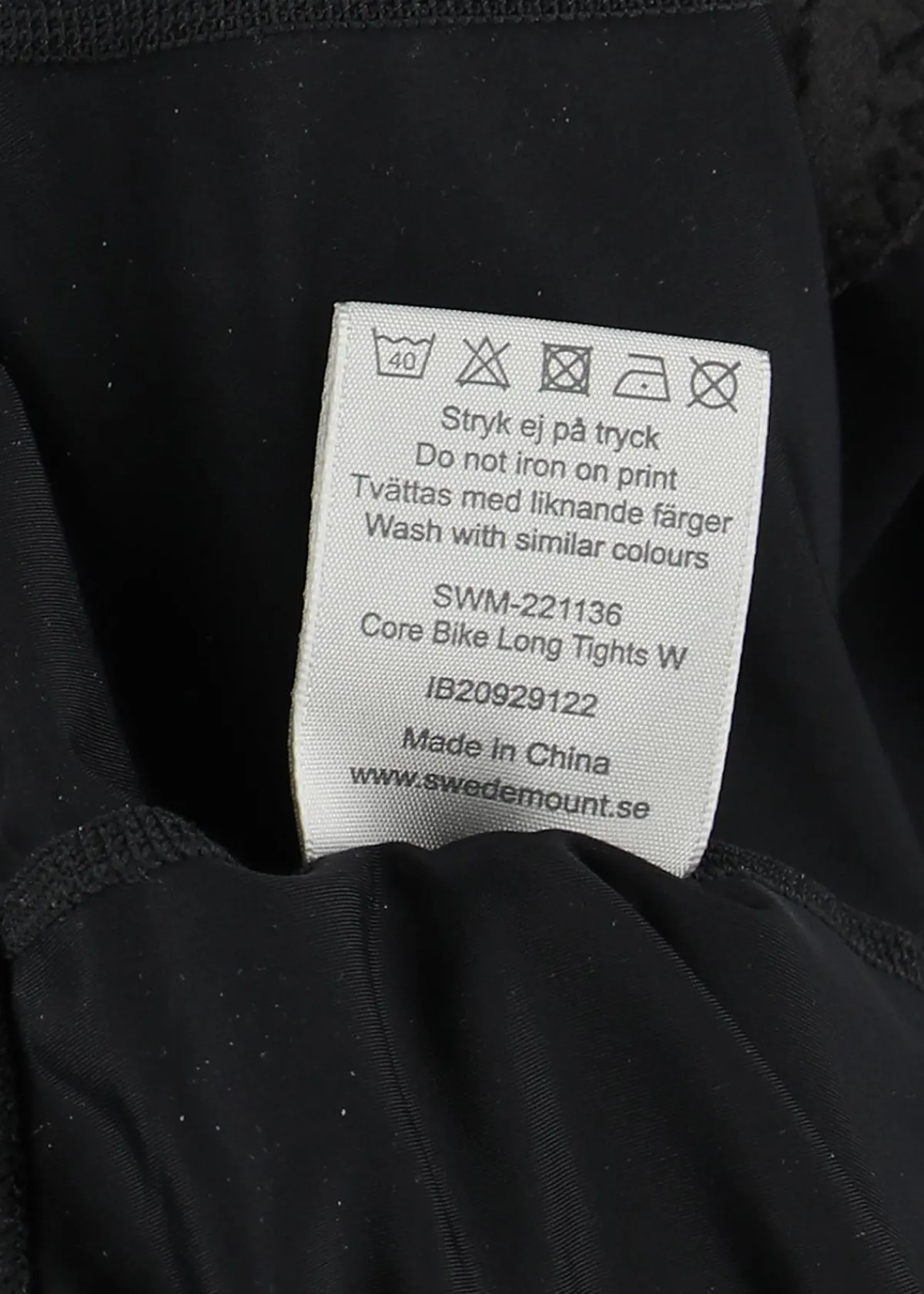 Swedemount Core Bike Long Tights W