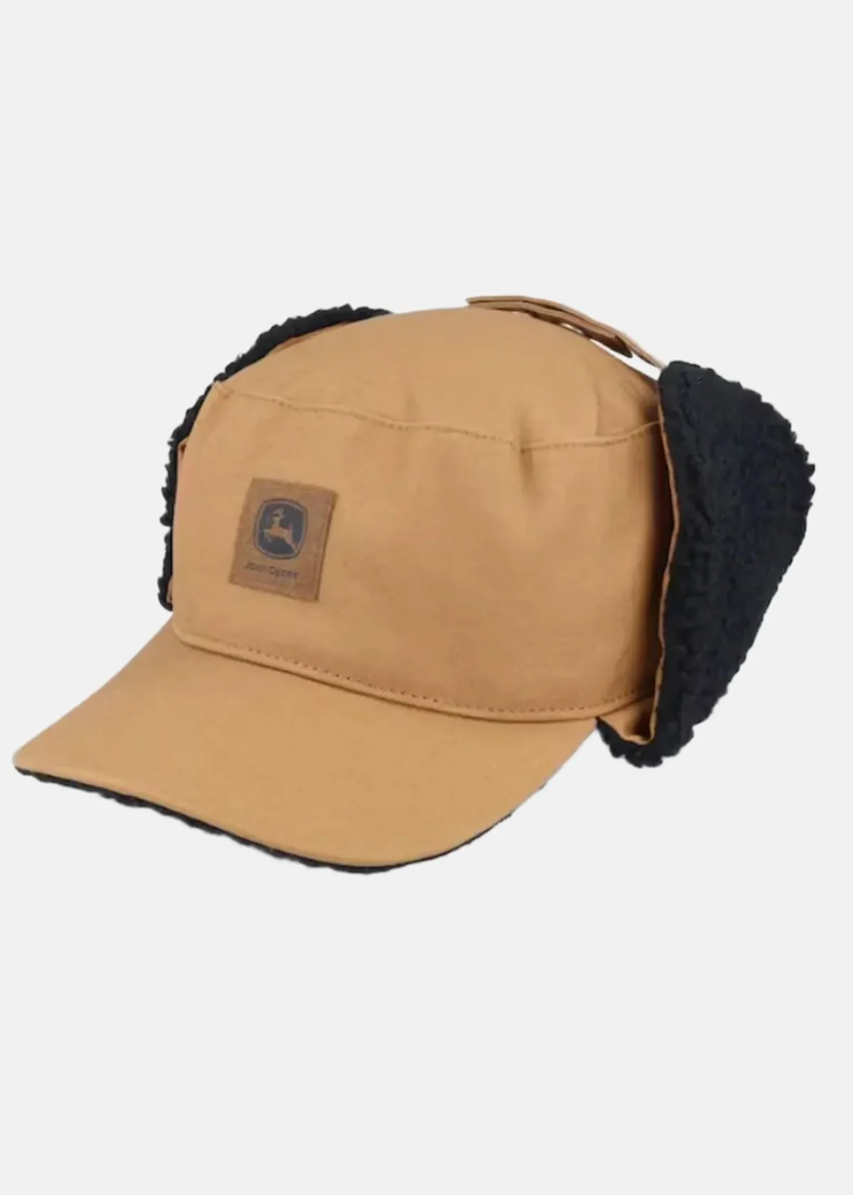 John Deere Cotton Faux Fur Lining Hat Coy