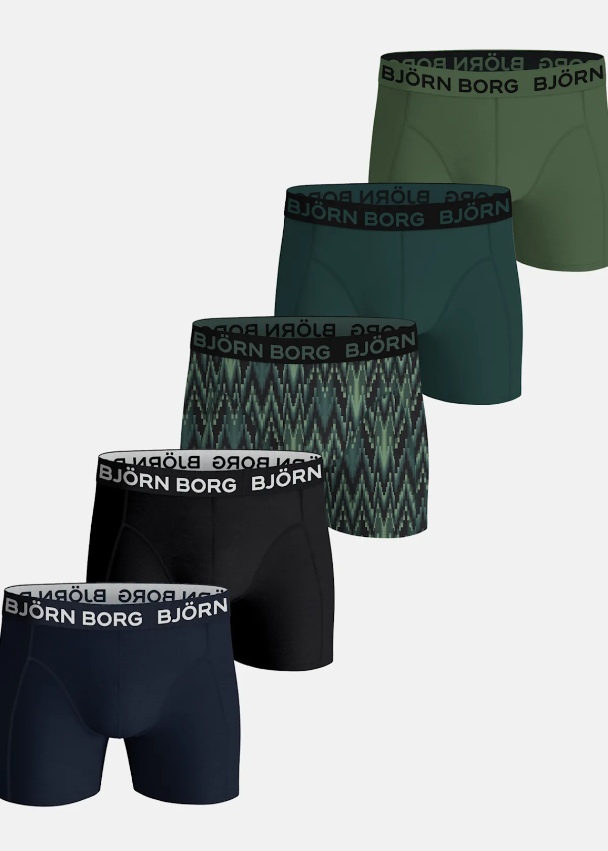 Barn Björn Borg COTTON STRETCH BOXER 5p