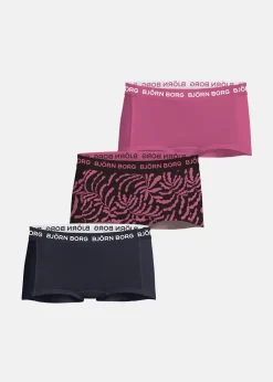 Barn Björn Borg COTTON STRETCH BOXER SHORTS 3p