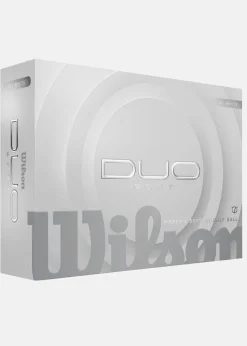 Wilson DUO SOFT GOLF BALL White 12-BA