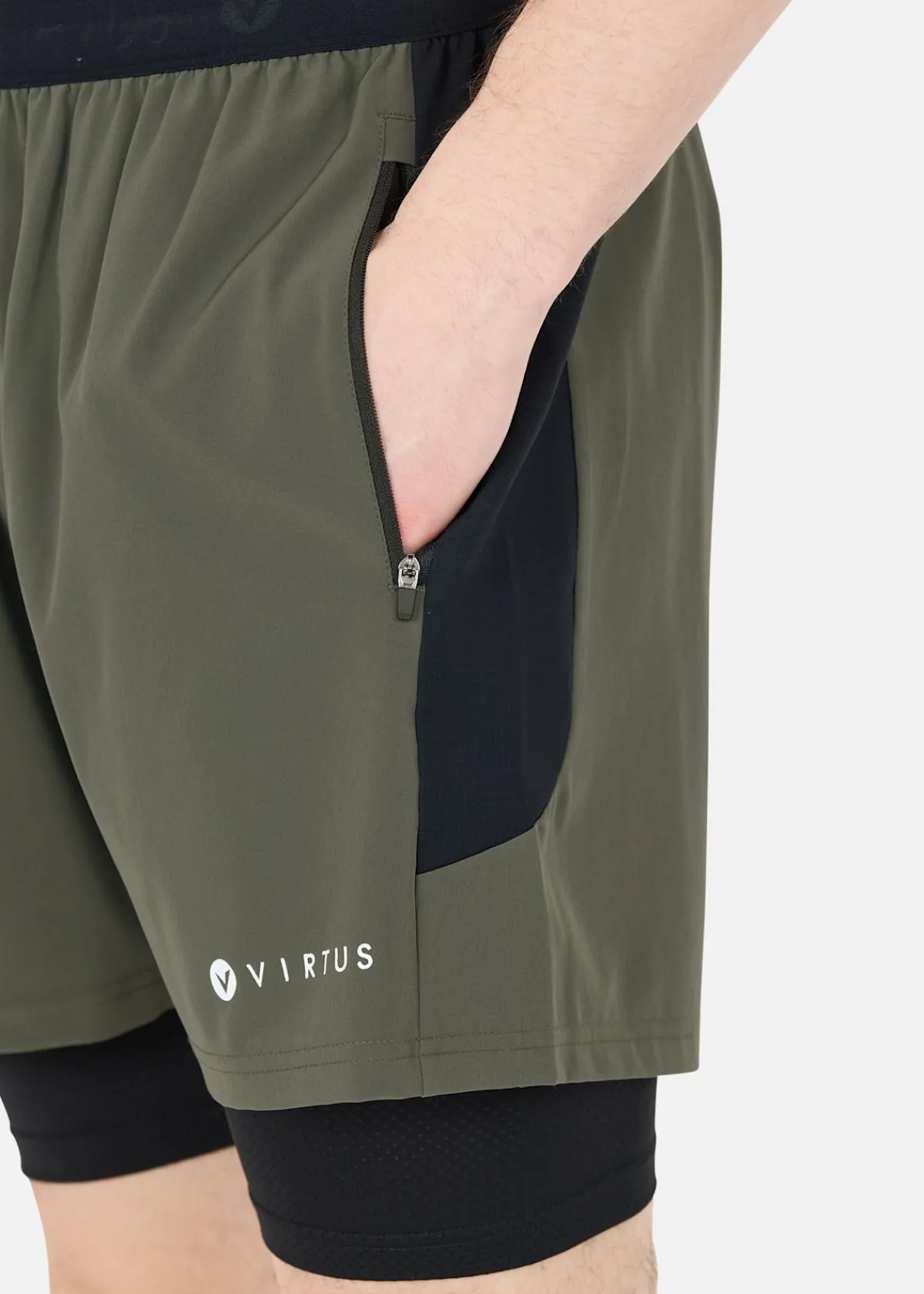 Virtus Dylan M 2-in-1 Stretch Shorts