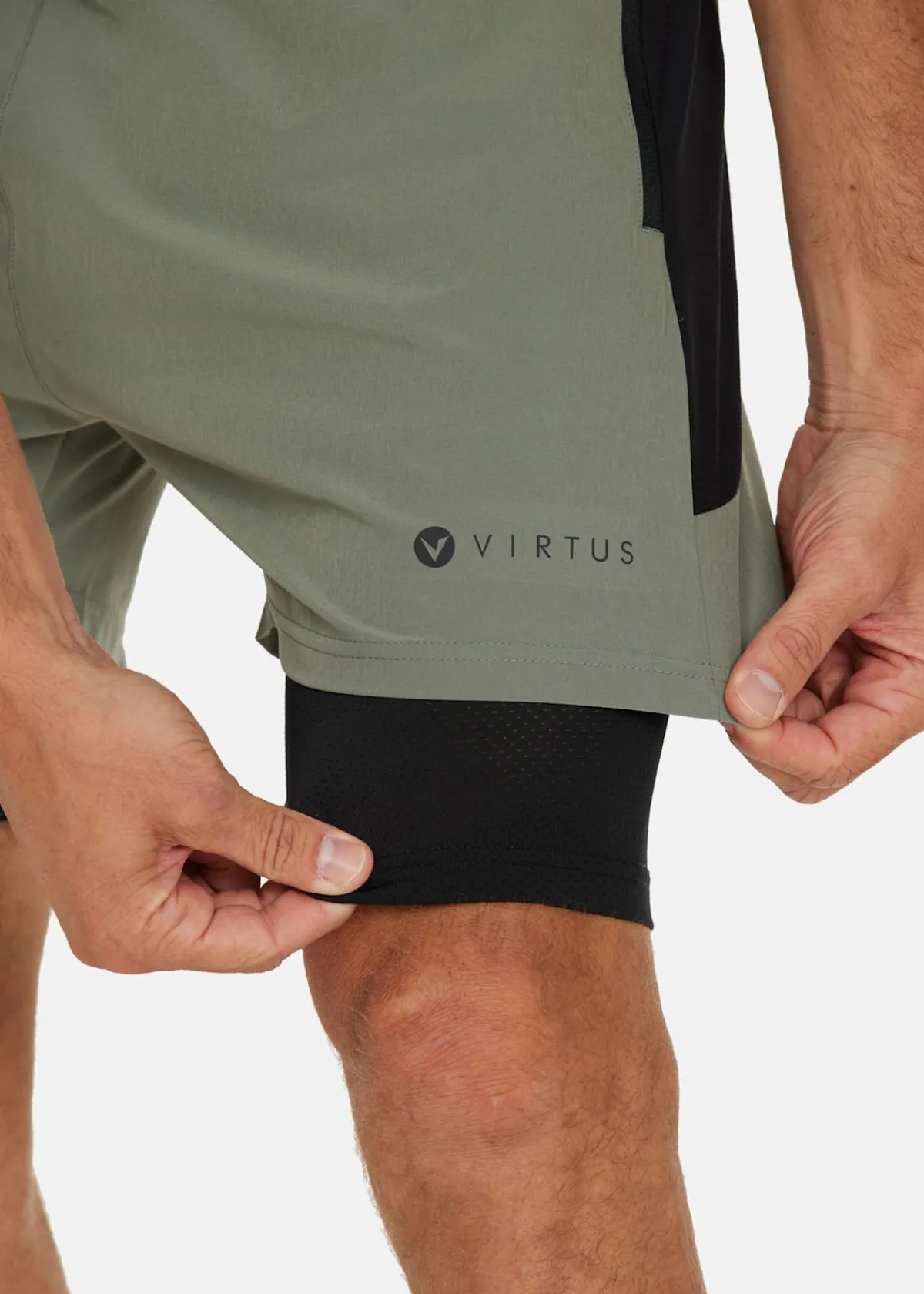 Virtus Dylan M 2-in-1 Stretch Shorts