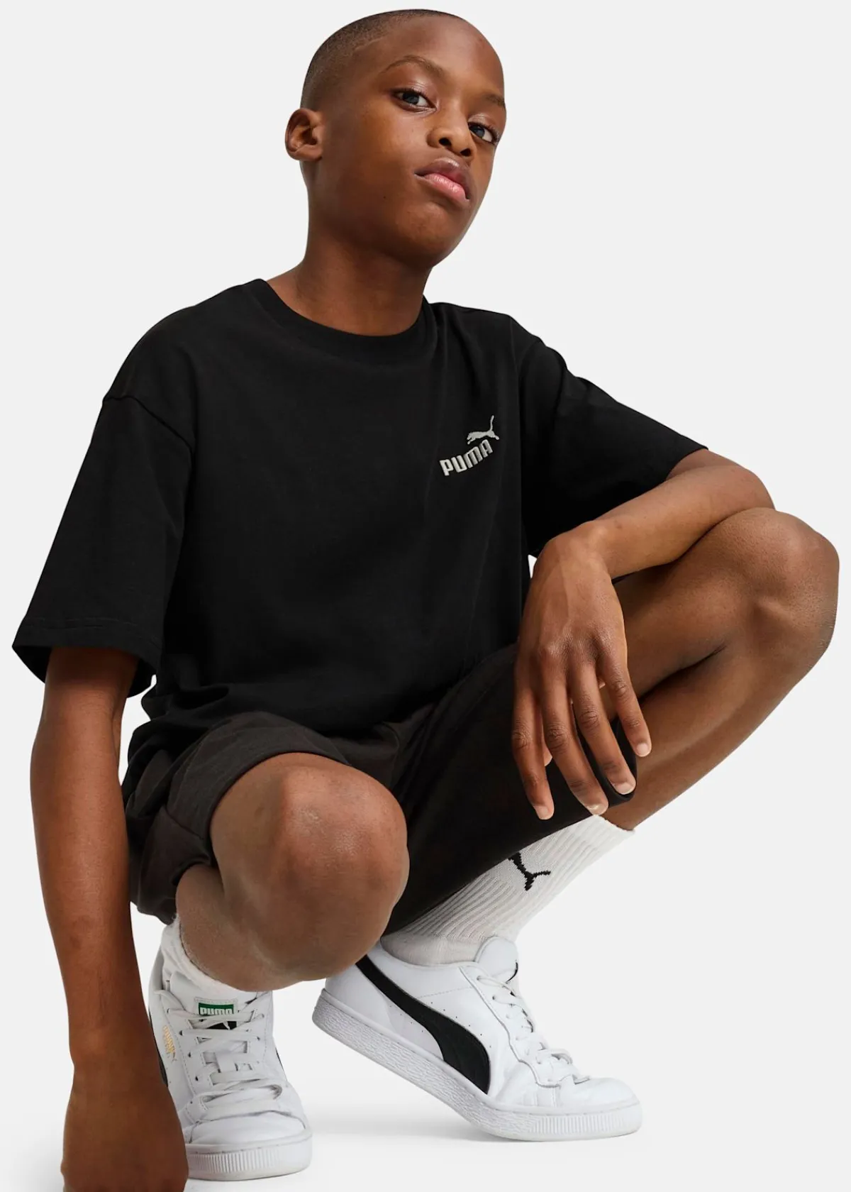 Barn Puma ESS Small No. 1 Logo Relaxed T