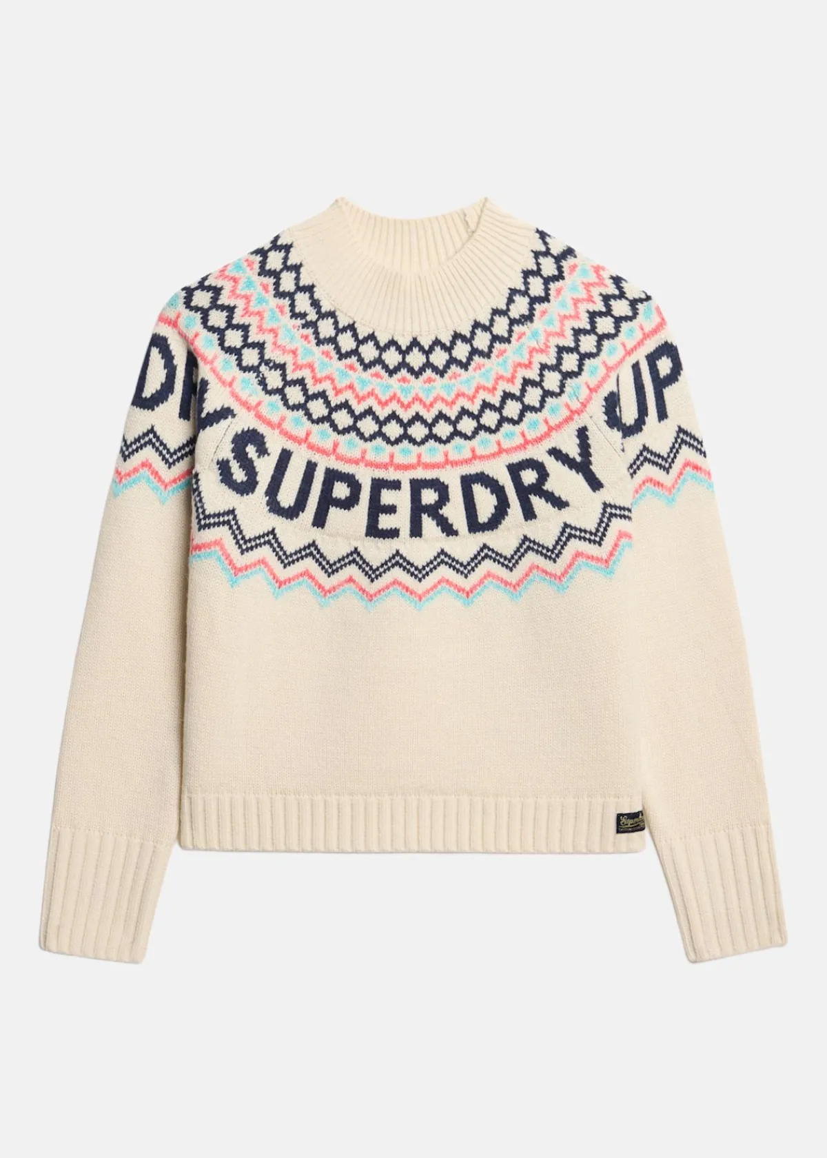 Superdry Fairisle Branded Jumper