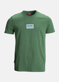Huski Wear Flock Print Tee