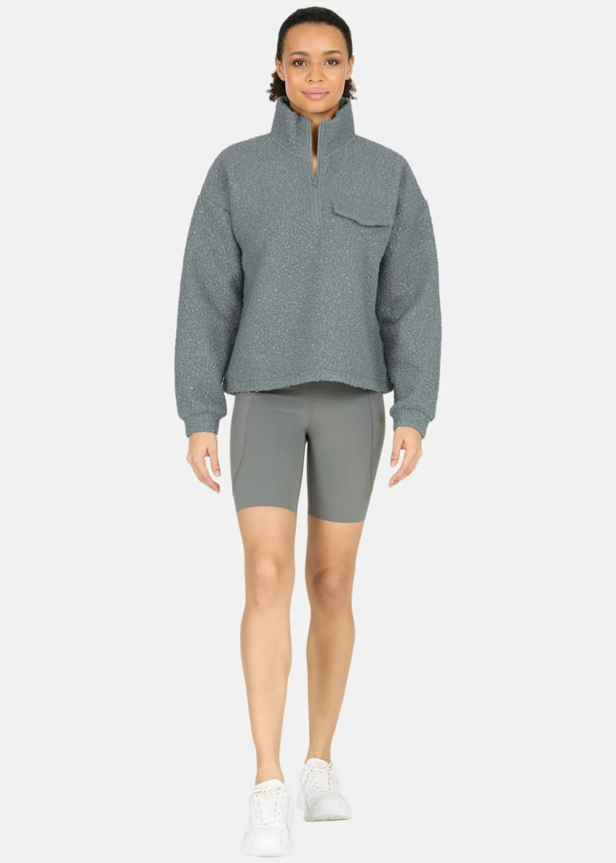 Athlecia Florrie W Sherpa Half zip
