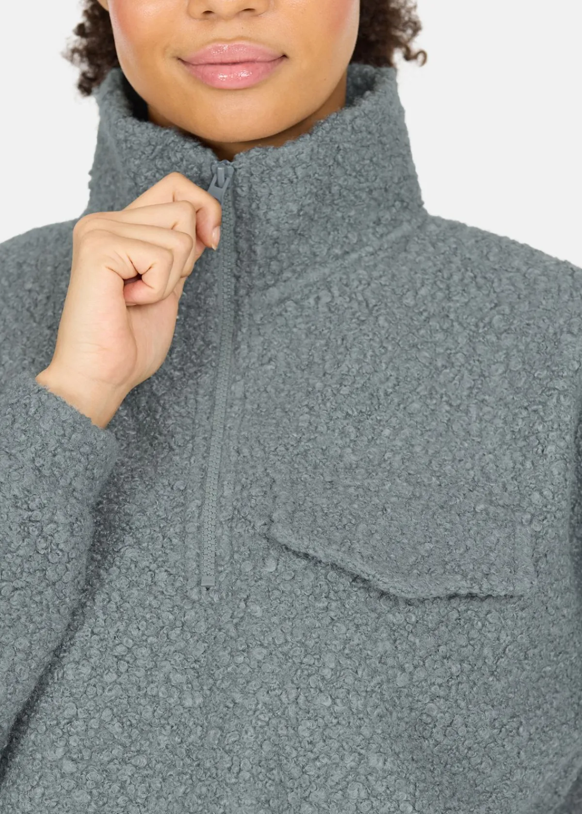 Athlecia Florrie W Sherpa Half zip