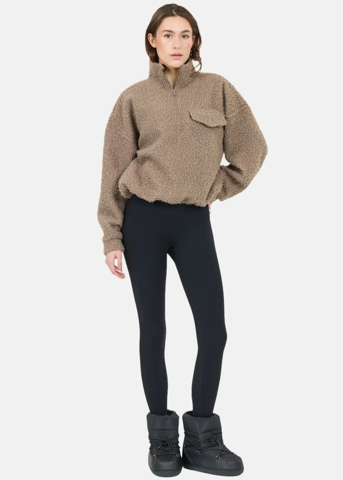 Athlecia Florrie W Sherpa Half zip