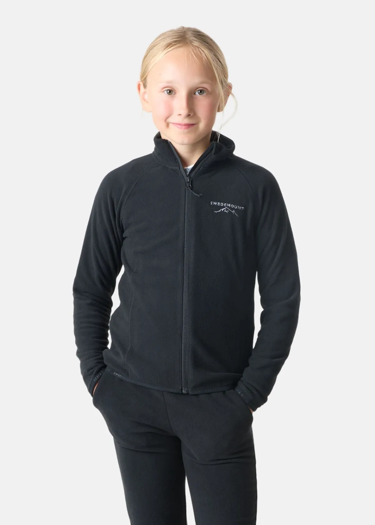Barn Swedemount Geilo Fleece Fullzip II JR