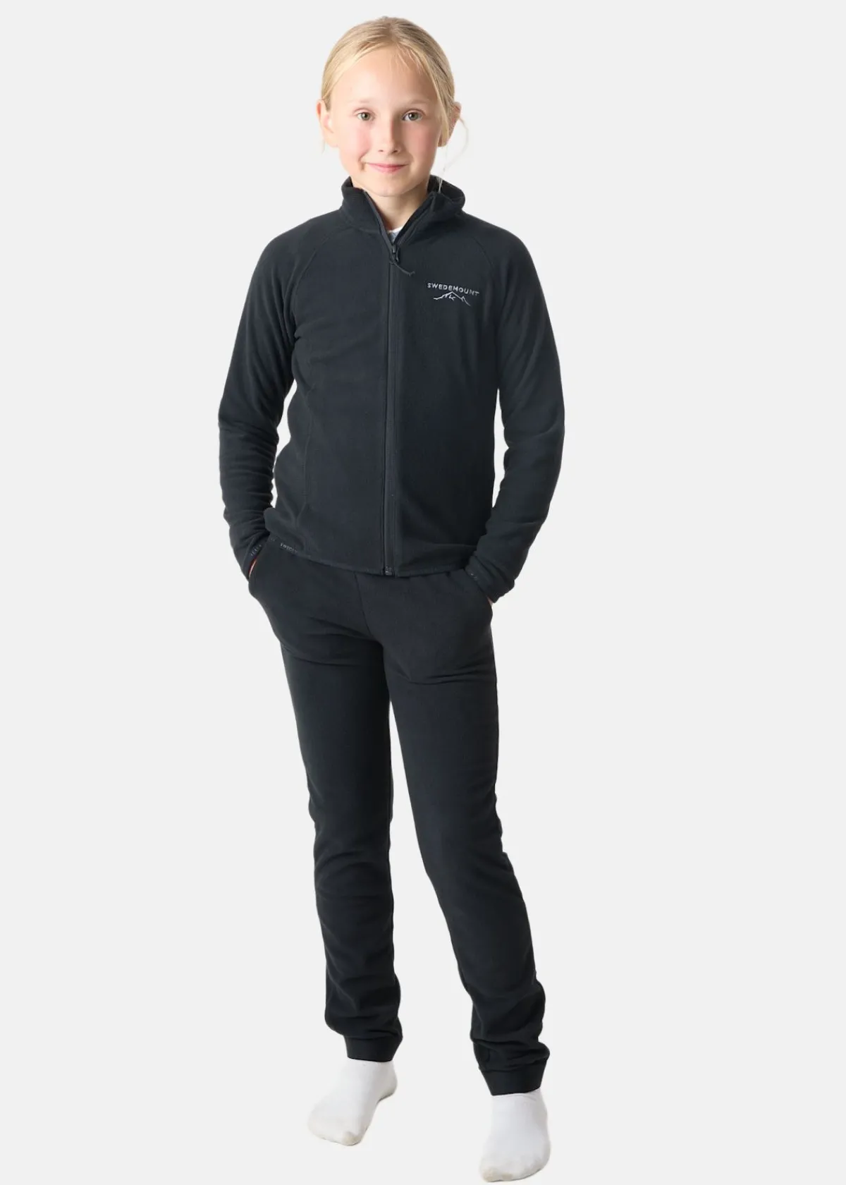 Barn Swedemount Geilo Fleece Fullzip II JR