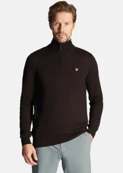 Lyle&scott Golf Core 1/4 Zip Merino Mix