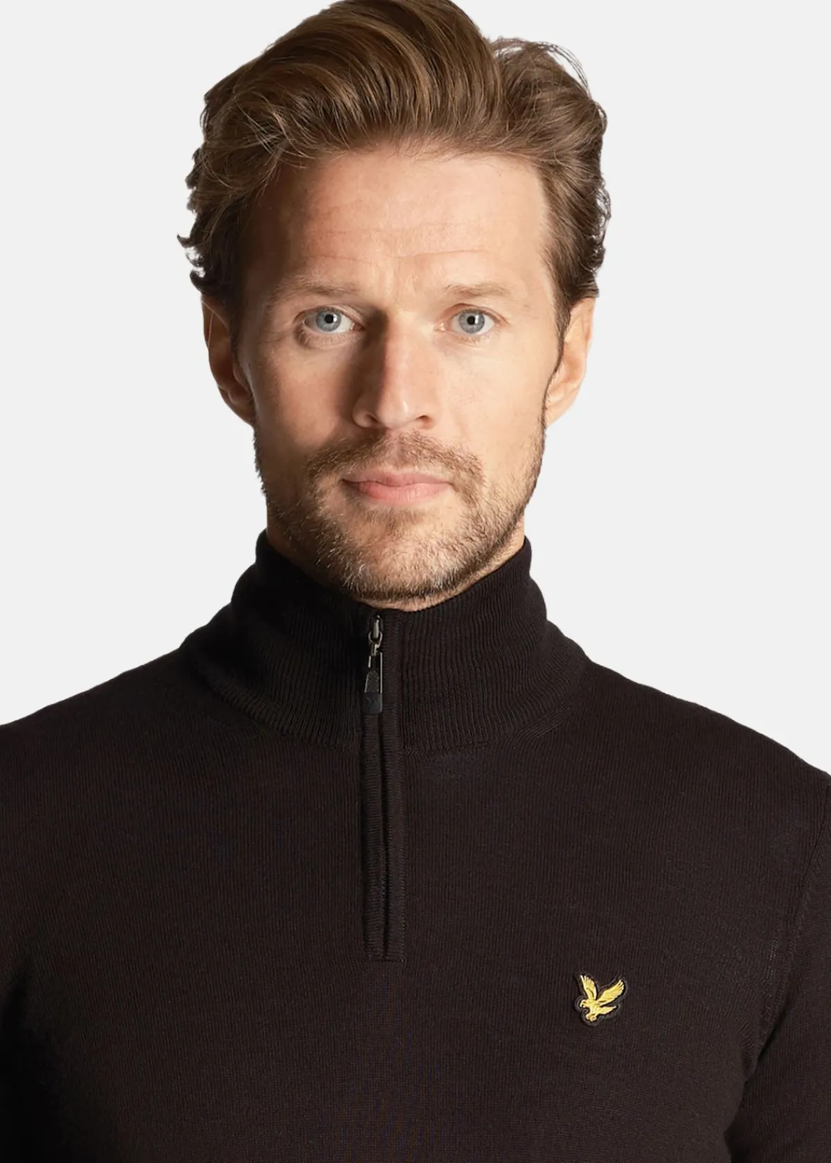 Lyle&scott Golf Core 1/4 Zip Merino Mix
