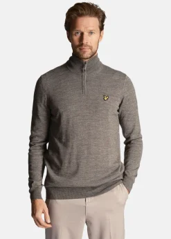 Lyle&scott Golf Core 1/4 Zip Merino Mix