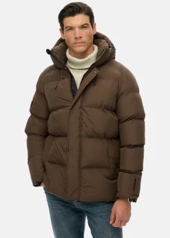 Superdry HOODED 5 BAFFLE SPORTS PUFFER