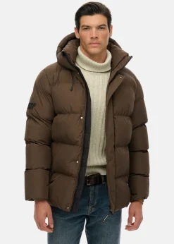 Superdry HOODED 5 BAFFLE SPORTS PUFFER