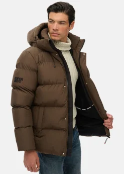 Superdry HOODED 5 BAFFLE SPORTS PUFFER
