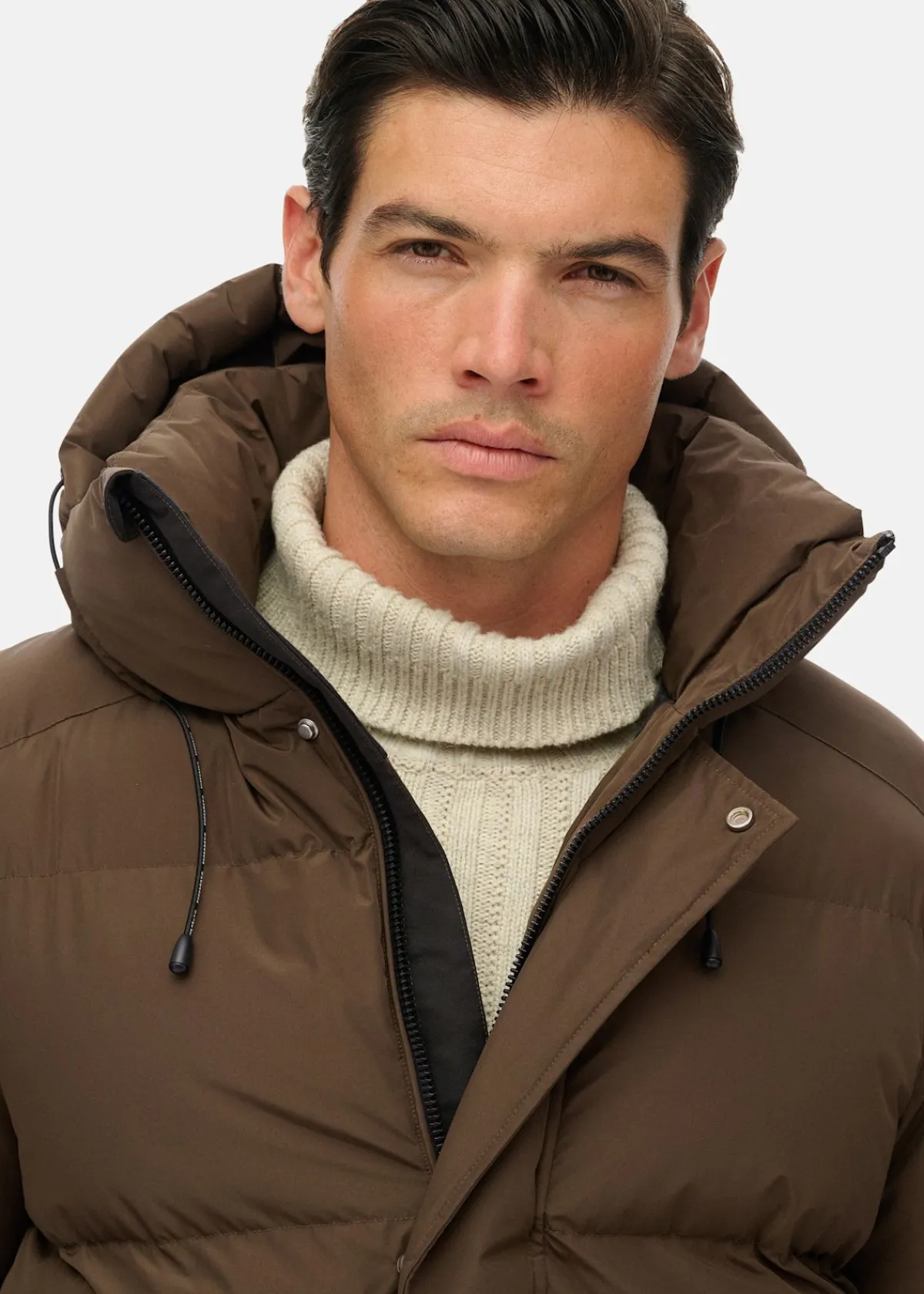 Superdry HOODED 5 BAFFLE SPORTS PUFFER
