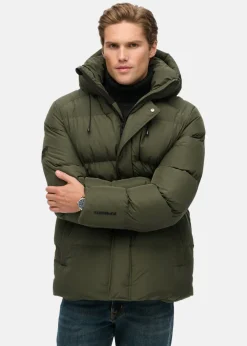 Superdry HOODED 5 BAFFLE SPORTS PUFFER