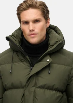 Superdry HOODED 5 BAFFLE SPORTS PUFFER
