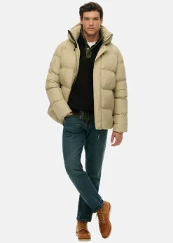 Superdry HOODED 5 BAFFLE SPORTS PUFFER