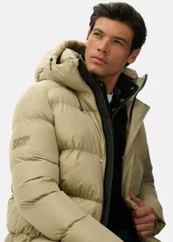 Superdry HOODED 5 BAFFLE SPORTS PUFFER