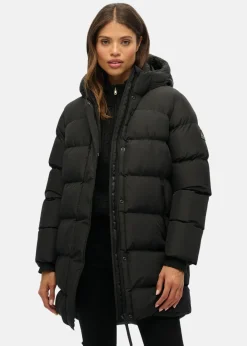 Superdry HOODED SPORTS PUFFER MID JKT