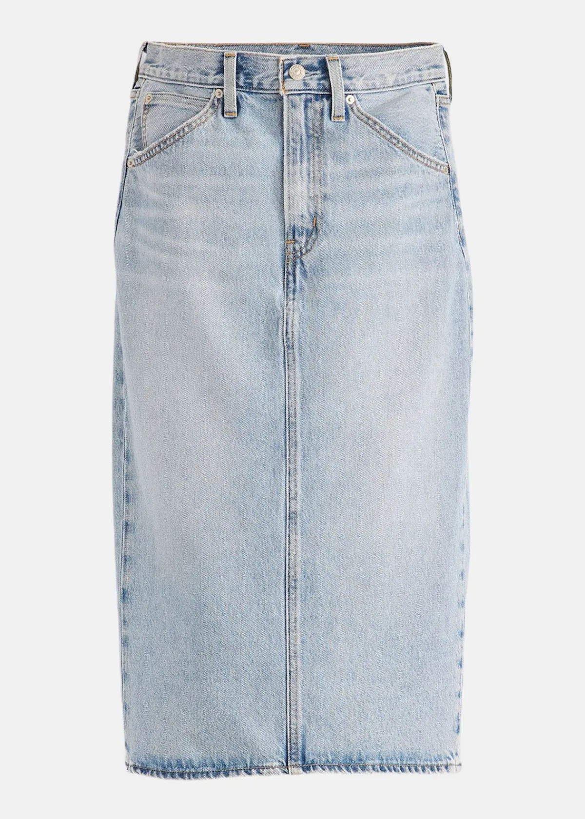 LEVI'S® HR BACK SLIT SKIRT L