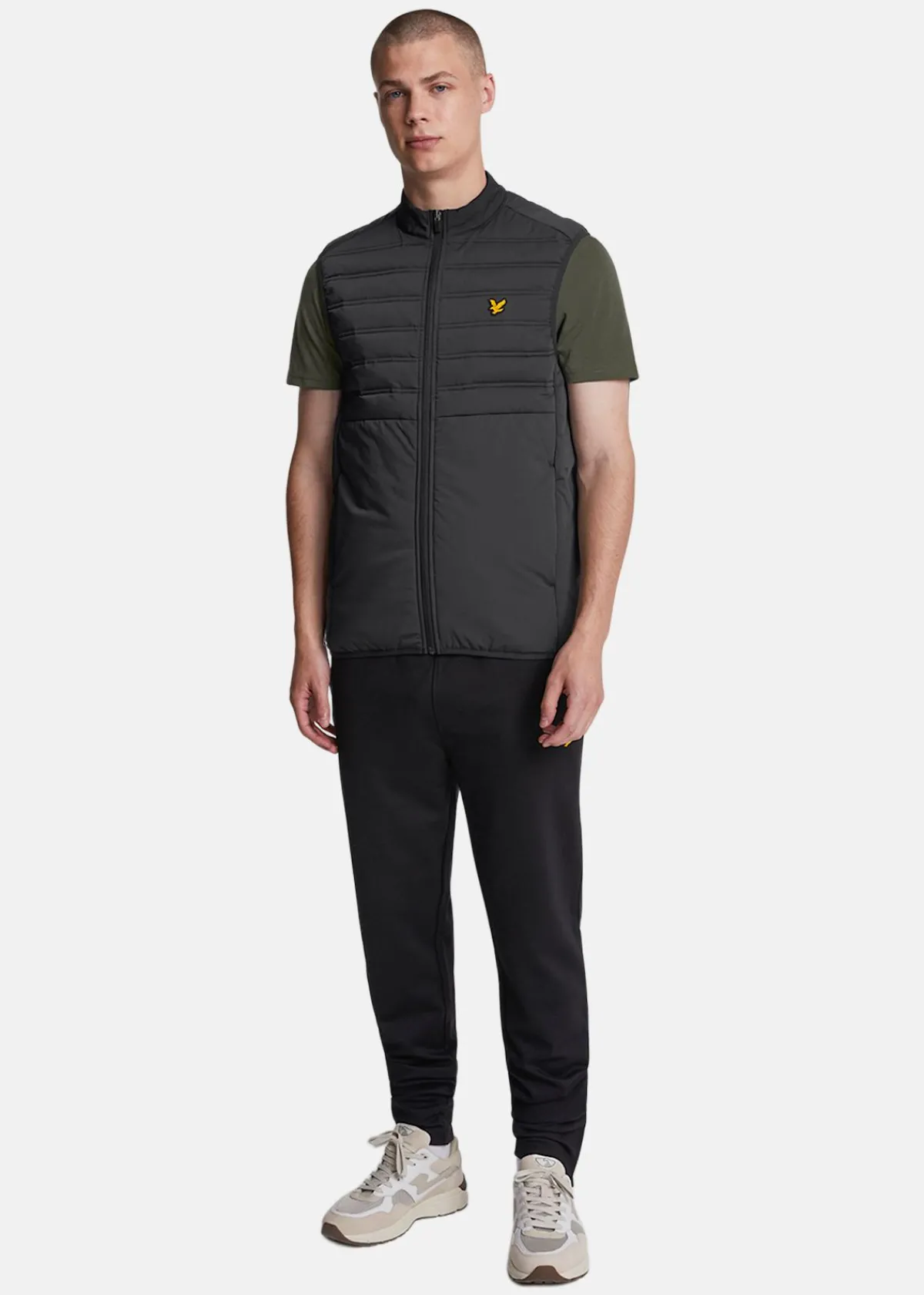 Lyle&scott Hybrid Double Baffle Gilet