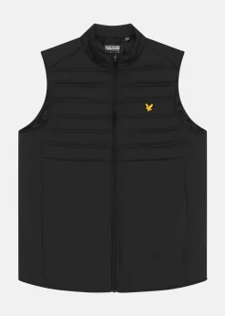 Lyle&scott Hybrid Double Baffle Gilet