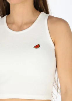 Blount & Pool Ibiza Terry Crop Singlet W