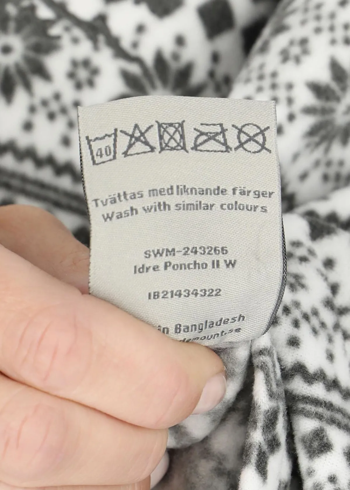 Swedemount Idre Poncho II W