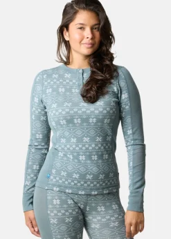 Swedemount Idre Wool LS Top W