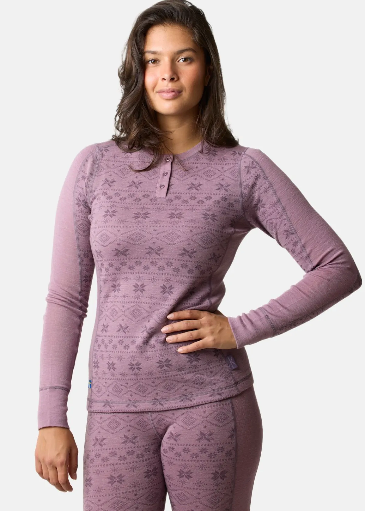 Swedemount Idre Wool LS Top W
