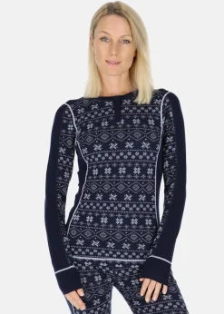 Swedemount Idre Wool LS Top W