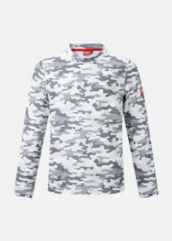 Barn Huski Wear JR LOGO TECH LS TEE 2